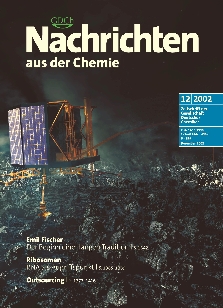 Cover
                                              "Nachrichten aus der
                                              Chemie 51 (2002)"